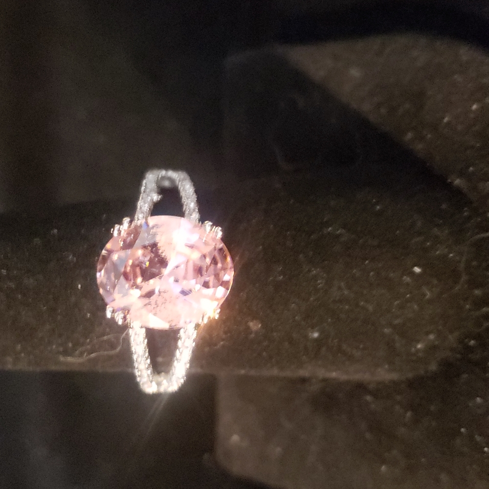 Women sterling silver ring stamped